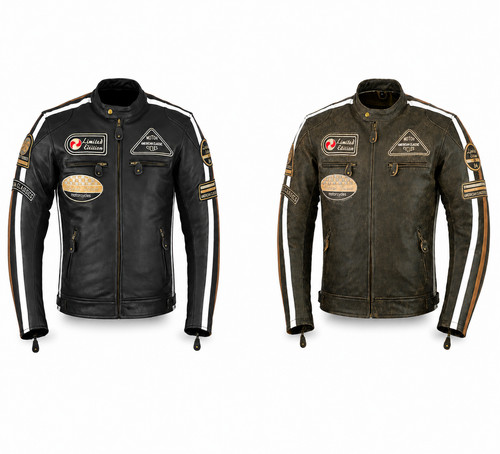 Neu herren motorrad lederjacke - herren,