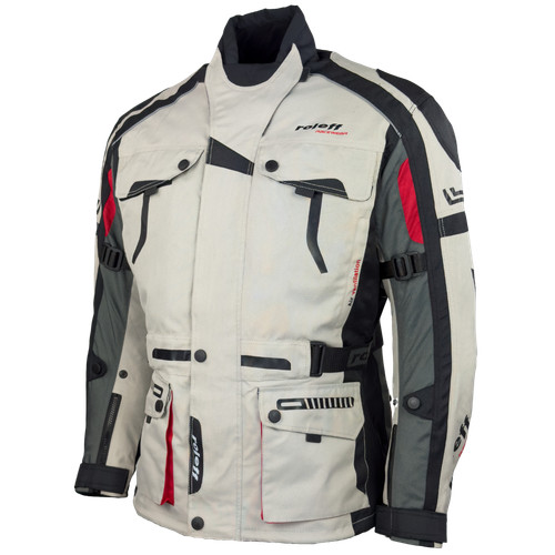 Motorradjacke lang mit