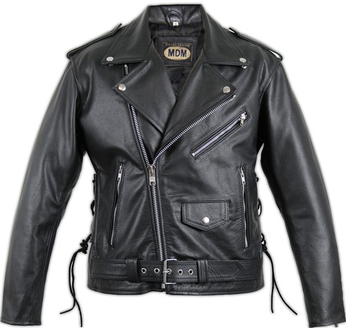 Motorrad rocker lederjacke - motorrad,