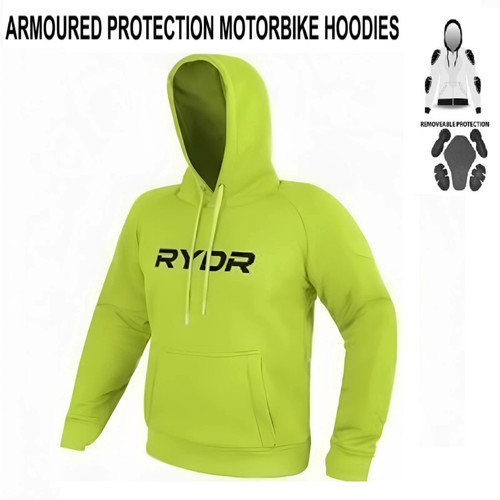 Herren motorrad hoodie - motorrad, schwarz