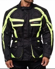 Motorradjacke mit Protektoren