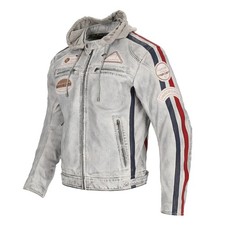 Motorrad-Lederjacke