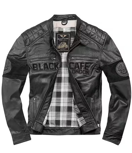 Motorradjacke black cafe - motorradjacke, black-cafe