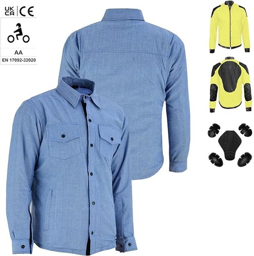 Aramid motorradhemd herren mit - aramid,